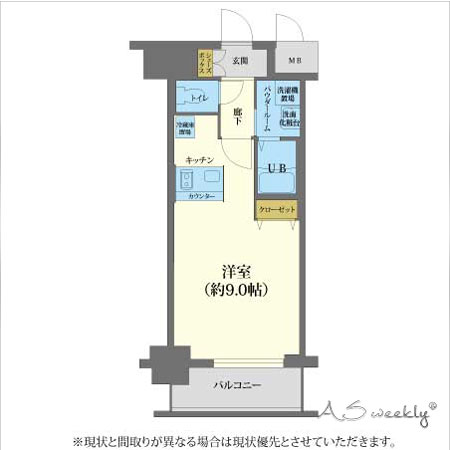 四条河原町-1　間取り