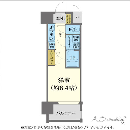 大阪城北(1550504)　間取り