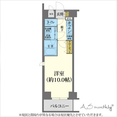 御所前Ⅲ(5090206)　間取り