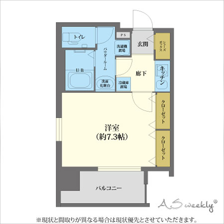 鶴舞駅前-1（10）　間取り