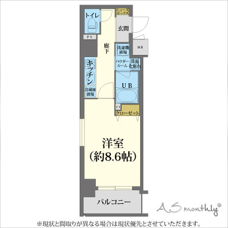 河原町二条-1　間取り