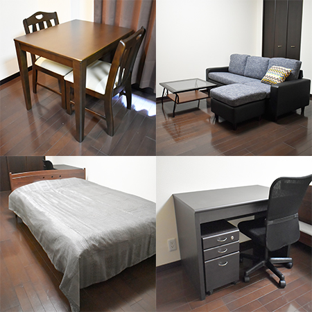 京都四条 1LDK ”PREMIUM”　家具家電
