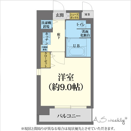 四条河原町通り(5200503)　間取り