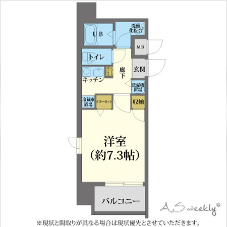 堂島(1370804)　間取り