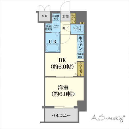 弁天町(1901007)　 間取り