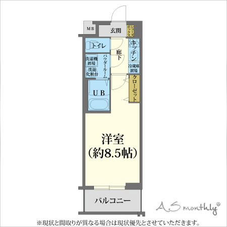 新大阪レジデンス(1070607)　間取り