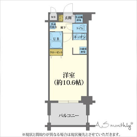 御所前Ⅱ(5080206)　間取り