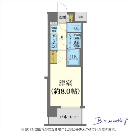 京都四条(5221104)　間取り