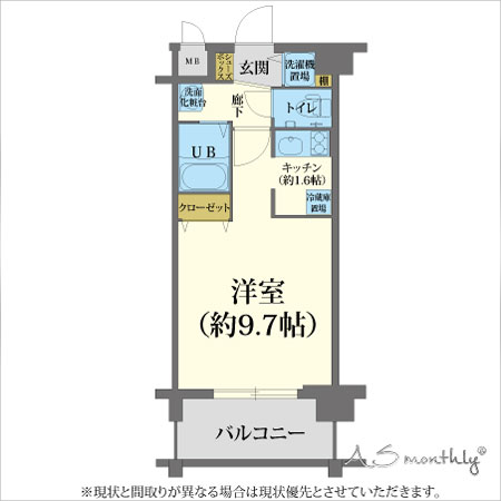 御所前Ⅱ(5080406)　間取り