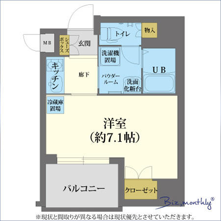 江戸堀(1480905)　間取り