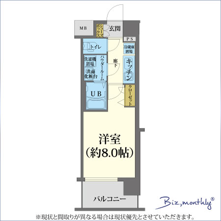 京都四条(5220603)　間取り