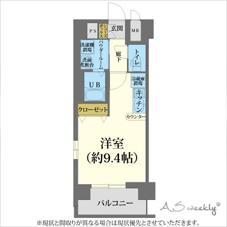 梅田ランドマーク(1360703)　間取り