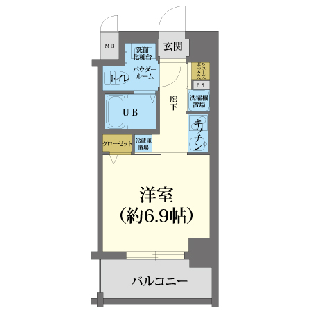 北梅田(1220903)　間取り