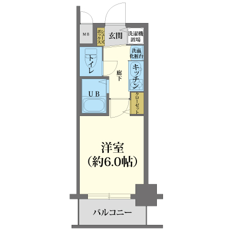 堺筋本町(1660405)　間取り