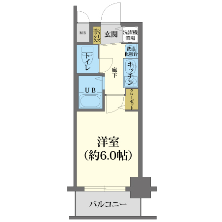 堺筋本町(1660405)　間取り