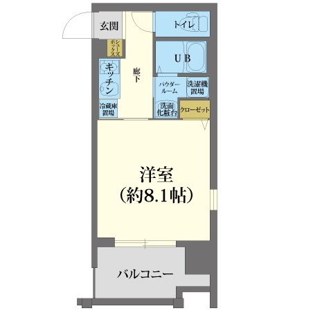 中之島北レジデンス(1500803)　間取り