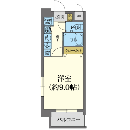 祇園河原町(5010408)　間取り