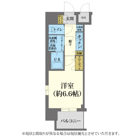 心斎橋ヴィータ(1540606)　間取り