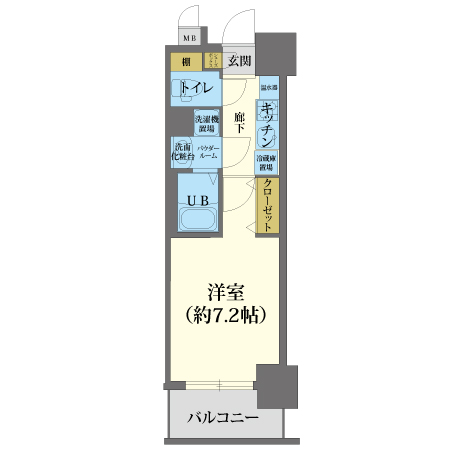 大阪城Ⅱ(1590603)　間取り