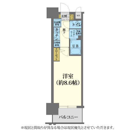 大阪梅田EAST(1291504)　間取り