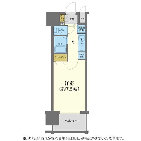 大阪梅田(1280204)　間取り