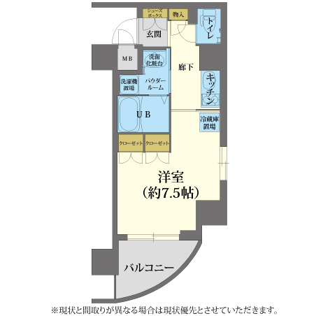 江戸堀(1480804)　間取り