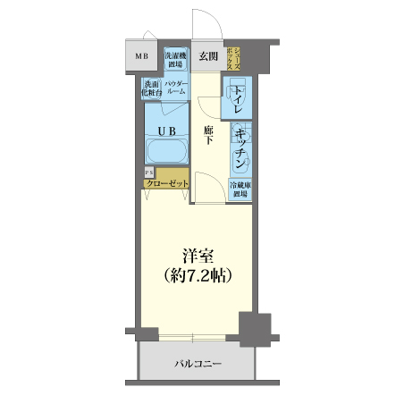 河原町二条(5040203)　間取り