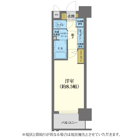 大阪梅田EAST(1290505) 間取り